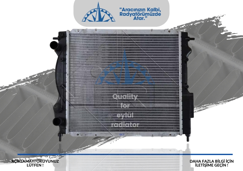 7700806575 SU RADYATÖRÜ RENAULT CLIO 1990-1998 / KLİMALI
